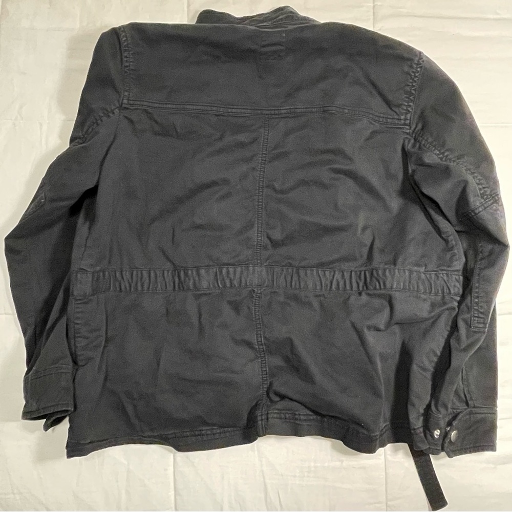 GAP Gray Utility Military Field Jacket - Women’s (Large Petite / LP) - Picture 3 of 3